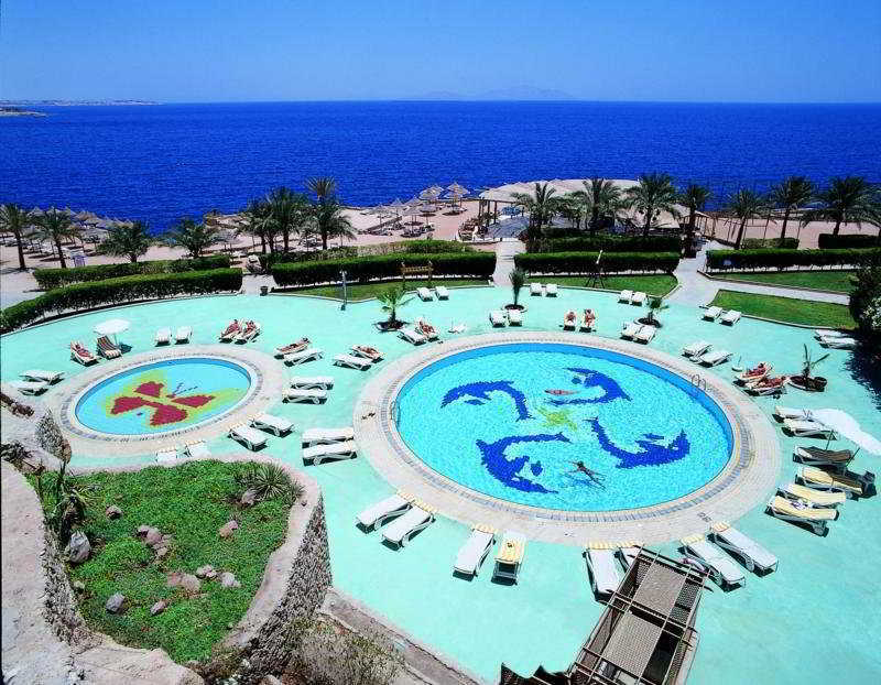 Dreams Beach Resort - Sharm El Sheikh Exterior foto The pool at the Hilton Sharm El Sheikh